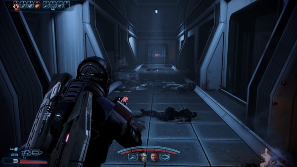 Mass Effect 3 : Die Sicherheitskräfte von C-Sec wurden gnadenlos überrannt.
